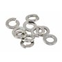 Lot de 10 rondelles à ressort DIN 127 en acier inoxydable A2 avec verrou fendu M2 M3 M4 M5 M6 M7 M8 M10 M12 M14 M16 M18 M20 M22