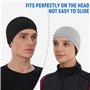 Cyclisme Skull Cap, 4 Pièces Bonnets de Cyclisme sous Casque, Bonnet de Course pour Hommes et Femmes, Multifonctionnelle Skull C