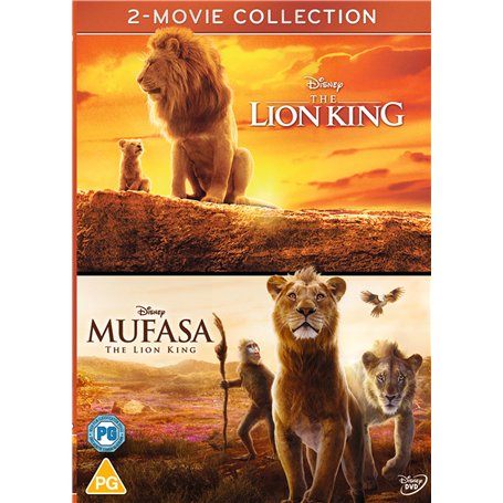 Disney's Mufasa: The Lion King/The Lion King Double pack action)