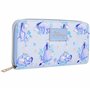 Disney Eeyore Portefeuille Femme Ado Porte Monnaie Winnie l'ourson Bourse avec Fermeture Éclair Fentes pour Cartes Cadeau Origin