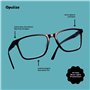 OPULIZE NYX Lunette anti lumiere bleue femme & homme - Lunette Loupe Ecran/Gaming - Lot de 2 - Anti-éblouissement, UV400, Légère