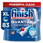 Finish Quantum Infinity Shine Lot de 83 tablettes pour lave-vaisselle Parfum frais 83 tablettes pour lave-vaisselle