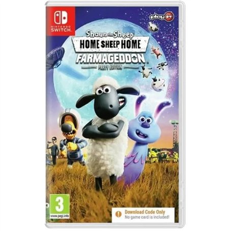Shaun the Sheep Nintendo SWITCH - Code de Téléchargement Uniquement. Ne contient pas de disque de jeu !