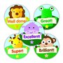 SuperStickers Scratch 'n' Sniff Smelly Lot de 350 autocollants de récompense avec plusieurs messages, images et odeurs