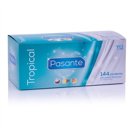 Pasante Tropical Flavours – Préservatifs – Lot de 144