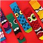 United Oddsocks Stress Heads - Box of 6 Mens Oddsocks UK 6-11, EUR 39-46