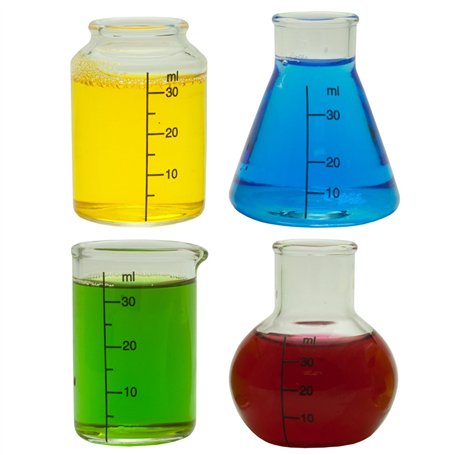 Drinks Lab Boissons Laboratoire Chimie Verres à Liqueur (Jeu de 4)