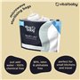 Vital Baby NURTURE Microwave Sterilising Bags - Reusable Sterilising Bags - Lightweight & Compact - Space Saving - No Chemicals 
