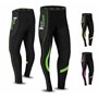 Brisk Bike Pantalon Cycliste Femme Hiver - Pantalons de Cycliste Femme Rembourré Pantalon Cycliste Femme Long (Green/Black