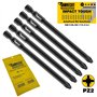 5 x SabreCut SC116PZ2_5 116 mm PZ2 Compatible avec Hilti SMD 57 SMD57 1/2 Autofeed Collated Drywall Screwdriver Gun Bit Pozi Poz
