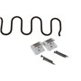 Black Barn Upholstery Supplies Lot de 5 ressorts de chaise Zig Zag + clips + clous 61 cm