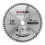 Saxton TCT Lame de scie à onglet circulaire à bois 255 mm x 60 dents x 25