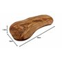Cleminson – 30 x 16 cm - Planche de Service, à Découper et à Fromage en Bois d’Olivier