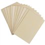 AvoDovA Feuille de Bois 1.5mm, 15 Pcs Feuilles de Bois 15 x 10 cm, Contreplaqué Non Fini Mince, Feuilles Contreplaqué Fines, Pan