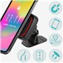 BELLE VOUS Support Aimant Telephone Voiture - Porte Telephone Voiture Aimanté pour Tableau de Bord avec Rotation 360 Degrés - Ai