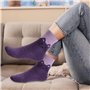 Jinlaili Chaussette Hiver, 35-38 Chaude Thermiques , lot de 5 Chaussette Chat, Doux Chaussettes en Laine pour Femmes et les Fill