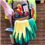 Nozzy Gants de jardinage pour homme et femme – 3 paires de gants de jardinage résistants aux épines pour le travail, le bricolag