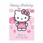 Danilo Promotions LTD Carte d'anniversaire Hello Kitty