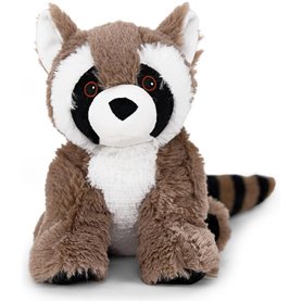 Warmies Raton laveur en peluche - Passe au micro-ondes - Grand format - Doudou chauffant pour enfants et adultes - Parfum lavand Warmies Raton laveur en peluche - Passe au micro-ondes - Grand format - Doudou chauffant pour enfants et adultes - Parfum lavand