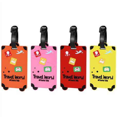 Alyvisun 4 Pcs Etiquette Valise