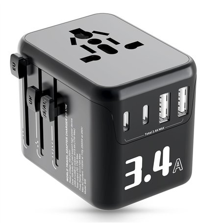 Alyvisun Adaptateur Prise Universelle