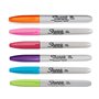Sharpie Lot de 6 marqueurs permanents à pointe fine 6 couleurs