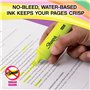 SHARPIE Surligneur Fluo XL | Chisel Tip Highlighter Pen | Lot de 4 surligneurs + Notes autocollantes