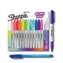 Sharpie Glam Pop Lot de 12 marqueurs permanents à pointe fine Couleurs vives