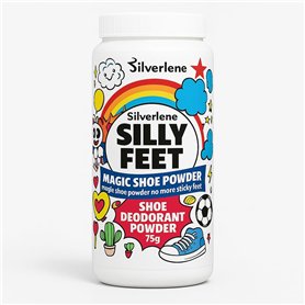 Silly Feet Poudre déodorante pour chaussures – Poudre hypoallergénique pour le contrôle des odeurs