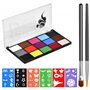 Focenat 15 Couleurs Peinture Corporelle pour Le Visage
