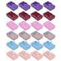 24 Pièces Nœud Bijoux Boîte Cadeau, Boîte à Bijoux en Carton avec Rempli, Petite Boîtes-Cadeaux, Boîte D'emballage de Bijoux, Co