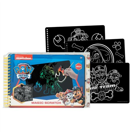 Paw Patrol Papier à Gratter pour Enfants