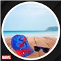 Marvel Spiderman Casquette et Lunettes de Soleil pour Garçon, Lunettes de Soleil Anti-UV, Chapeau D'été, Casquette de Baseball p