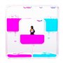 Liquid Sensory Square Penguin Timer pour l'Autisme