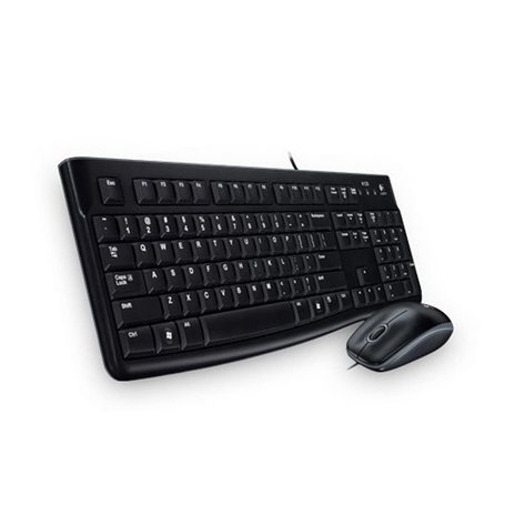 Logitech MK120 Combo Clavier et Souris Filaires pour Windows