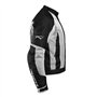 Eté Blouson Textile Touring Sport Moto Scooter Mesh Doublure Impermeable Gris M