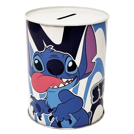 Disney Tirelire Stitch en métal Étain non ouvrable 11 x 8 cm