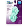 AVENT Soothie Lot de 2 tétines – À partir de 3 mois – Vert