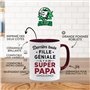 Jungle Mug – cadeau fete des meres | Mug Super Papa Fille Géniale | Tasse Humour Originale | Idée Cadeau Homme | Tasse Céramique