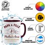 JungleMug – Cadeau fête des pères papa | Tasse Papa & Fille Meilleurs Amis Pour Toujours | Mug original pour homme | Idée cadeau