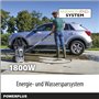 Powerplus Nettoyeur Haute Pression Électrique POWXG90411 - Nettoyeur de Terrasse de 1800 W, Fonction Start/Stop, Pression Max. d