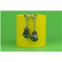 METALMORPHOSE - Porte-clés Métal 3D Gants de Boxe - Passion Sport, Cadeau Homme, Cadeau Femme, Cadeau Jeux Olympiques