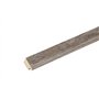 DEKNUDT FRAMES Cadre photo avec passe-partout pour 1 photo - Bois MDF - pour accrocher ou poser -S66K (Bois gris, 13 x 18 cm)
