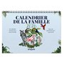 Brepols - 1 Calendrier Planning Familiale - Format 31 x 22 cm - Janvier 2026 à Décembre 2026 - Pour 5 Membres -