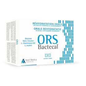 ORS Bactecal - Solution de réhydratation orale - Préparation en poudre avec glucose