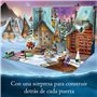 LEGO 76418 Harry Potter Le Calendrier de l’Avent 2023, avec 24 Cadeaux de Noël Dont 18 Sets du Village de Pré-au-Lard et 6 Minif