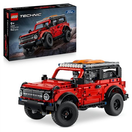LEGO Technic SUV Ford Bronco - Jeu de Construction de Voiture 4x4 - Maquette avec Portes Ouvrantes