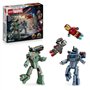 LEGO | Marvel 76320 Iron Man et War Machine Contre les Drones de Hammer - Jouet des 7 ans