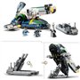 LEGO Star Wars 75433 L'Attaque des Clones Le Vaisseau de Jango Fett - Jouet des 9 ans