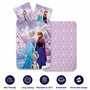 Disney La Reine des Neiges Parure de lit pour enfants - Housse de couette 100 % coton 100 x 140 cm et taie d'oreiller 40 x 45 cm